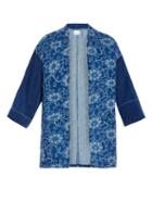 Mih Jeans Floral-print Denim Jacket