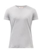 Orlebar Brown - Ob-t Cotton-jersey T-shirt - Mens - Grey