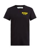Matchesfashion.com Off-white - Crumbling Woman Print Cotton T Shirt - Womens - Black