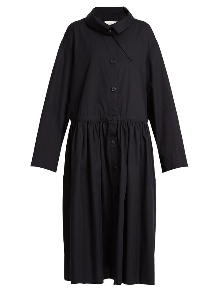 Lemaire Button-down Cotton-poplin Trench Dress