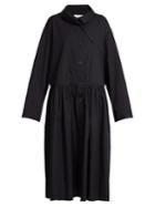 Lemaire Button-down Cotton-poplin Trench Dress