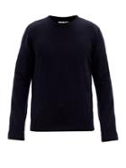 Matchesfashion.com The Row - Benji Crew-neck Cashmere Sweater - Mens - Dark Navy
