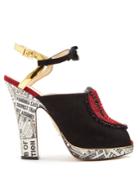 Charlotte Olympia Killer Heels Embellished-heart Suede Sandals