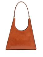 Matchesfashion.com Staud - Rey Lizard Effect Leather Shoulder Bag - Womens - Tan