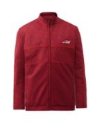 Martine Rose - Logo-jacquard Piped Wool Track Jacket - Mens - Red