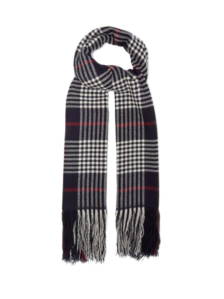 Isabel Marant Checked Cashmere Scarf