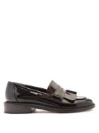 Robert Clergerie Joux Ruffle Patent-leather Loafers