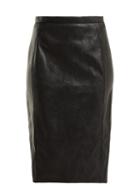 Matchesfashion.com Stella Mccartney - Faux Leather Pencil Skirt - Womens - Black