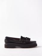 G.h. Bass & Co. - Weejuns 90s Layton Ii Kiltie Leather Loafers - Mens - Black