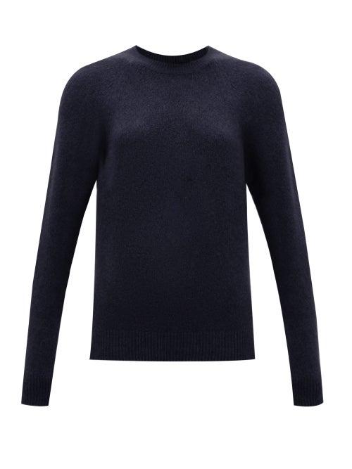 Matchesfashion.com A.p.c. - Wendy Wool Blend Sweater - Womens - Navy