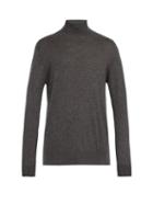 Matchesfashion.com Raey - Roll Neck Fine Cashmere Sweater - Mens - Grey