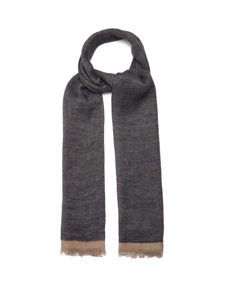 Brunello Cucinelli Lightweight Linen-blend Scarf