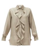 Matchesfashion.com Max Mara - Tefrite Shirt - Womens - Beige