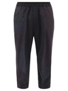 Matchesfashion.com By Walid - Ross Vintage Wool-blend Cropped Trousers - Mens - Navy