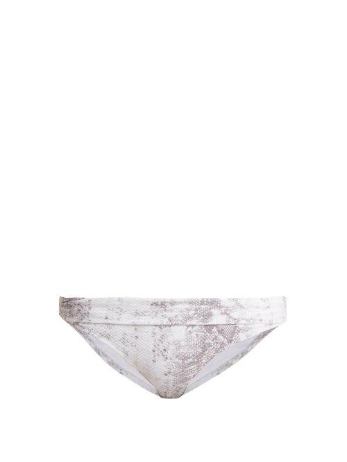 Matchesfashion.com Heidi Klein - Core Bikini Briefs - Womens - Python