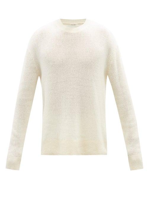 The Row - Stefan Crew-neck Sweater - Mens - Cream