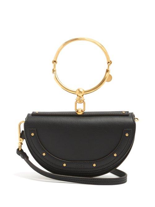 Matchesfashion.com Chlo - Nile Minaudire Small Leather Clutch - Womens - Black
