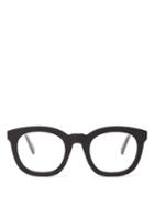 Ladies Accessories Celine Eyewear - Round Acetate Glasses - Womens - Black