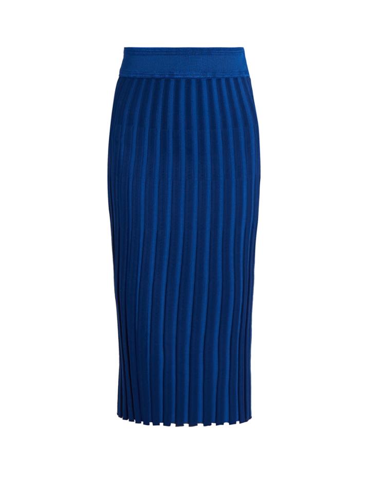 Altuzarra Diamon Ribbed Midi Skirt