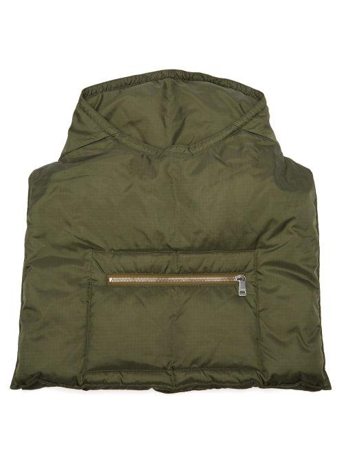 Matchesfashion.com Jil Sander - Down Filled Nylon Scarf - Mens - Green