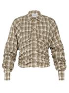 Matchesfashion.com Bianca Saunders - Tension Textured Cotton Blend Shirt - Mens - Beige