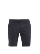 Matchesfashion.com Polo Ralph Lauren - Slim-leg Cotton-blend Chino Shorts - Mens - Navy