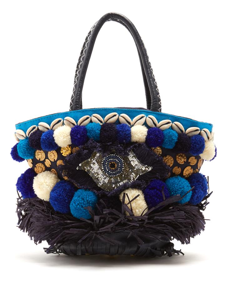 Figue Tuk Tuk Ibiza Mini Embellished Tote