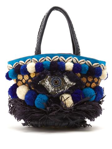 Figue Tuk Tuk Ibiza Mini Embellished Tote