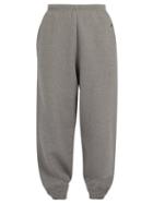 Matchesfashion.com Balenciaga - Logo Embroidered Pantasock Track Pants - Mens - Grey