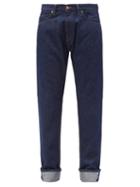Mens Rtw Versace - Mid Rise Turn-up Cuff Jeans - Mens - Blue