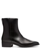 Matchesfashion.com Stella Mccartney - Faux Leather Ankle Boots - Mens - Black
