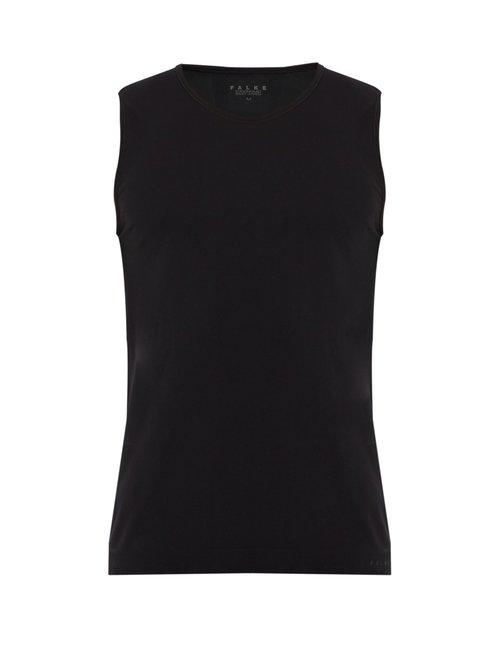 Matchesfashion.com Falke Ess - Seamless Performance Tank Top - Mens - Black
