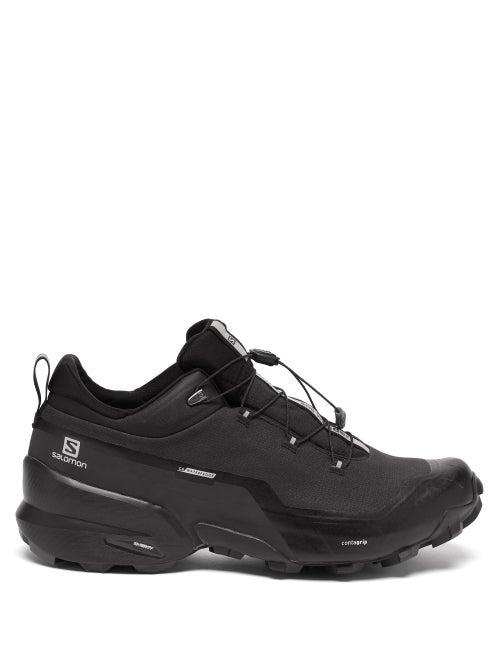 Matchesfashion.com And Wander X Salomon - Crosshike Mesh And Ripstop Trainers - Mens - Black