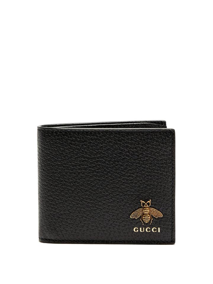 Gucci Grained Leather Wallet