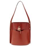 Matchesfashion.com Chlo - Aby Leather Bucket Bag - Womens - Dark Brown
