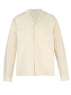 Matchesfashion.com Commas - Long Sleeve Camp Collar Shirt - Mens - Beige