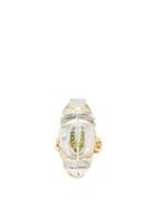 Matchesfashion.com Bibi Van Der Velden - Through The Looking Glass Diamond & 18kt Gold Ring - Womens - Gold