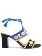 Tabitha Simmons Thais Embroidered Sandals