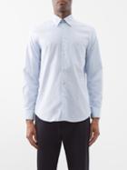 Paul Smith - Striped Cotton-poplin Shirt - Mens - Blue Stripe