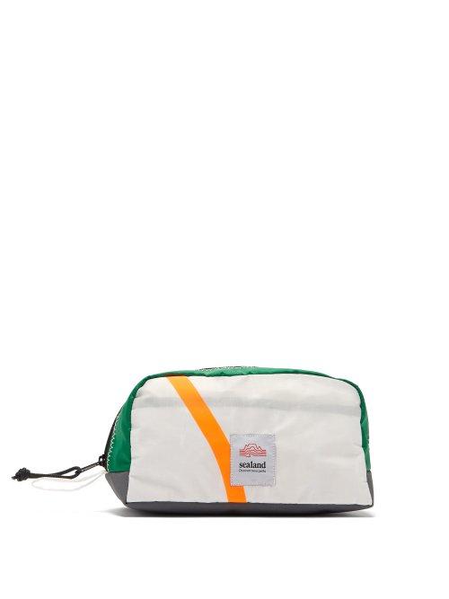 Matchesfashion.com Sealand - Toastie M Sail Material Wash Bag - Mens - Green Multi