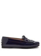 Tod's Gommini Fringed Patent-leather Loafers