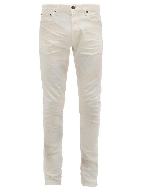 Matchesfashion.com John Elliott - The Cast 2 Tie Dye Slim Leg Jeans - Mens - White