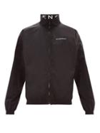 Matchesfashion.com Givenchy - Logo Print Zip Through Track Jacket - Mens - Black