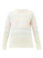 Matchesfashion.com Isabel Marant Toile - Milly Tie-dye Print Cotton-blend Sweatshirt - Womens - Cream Multi