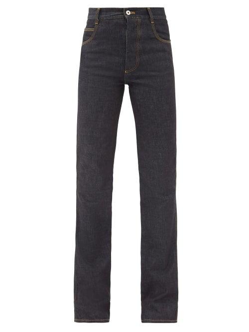 Matchesfashion.com Bottega Veneta - High-rise Flared Jeans - Womens - Denim