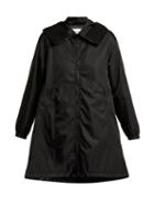 Matchesfashion.com Valentino - Logo Print Parka Coat - Womens - Black