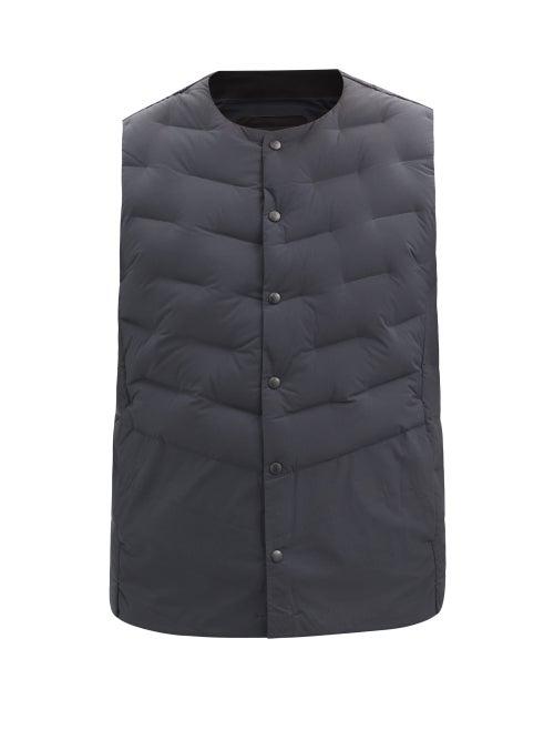 Matchesfashion.com Descente Allterrain - D.i.s Quilted Down Vest - Mens - Black