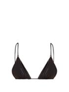 Matchesfashion.com Jade Swim - Lido Triangle Bikini Top - Womens - Black