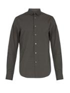 Paul Smith Geometric-print Cotton-poplin Shirt