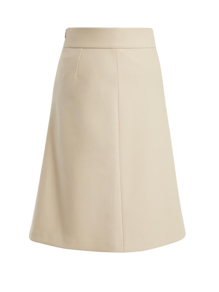 Redvalentino High-rise A-line Skirt